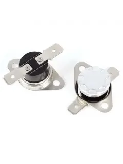 KSD301NO 10A 105°C - bimetallic thermostat (movable flange, direct outlet, T=105°C)